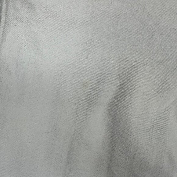 White Juliette Cropped Jeans Sz 6 Embroidered Floral Lace Overlay Sequins Chic - Picture 9 of 14